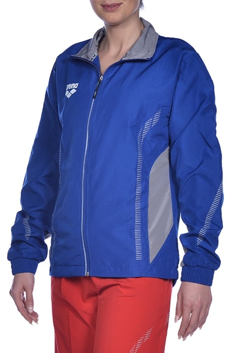 TL WARM UP JACKET ROYAL-GREY 6