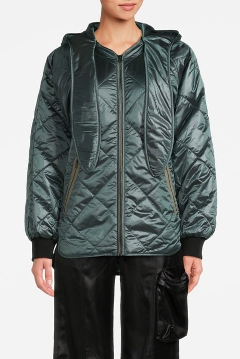 MAGGIE QUILT JACKET SEA GREEN 1