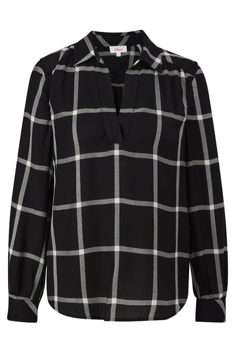 S.OLIVER BLOUSES GREY/BLACK 3