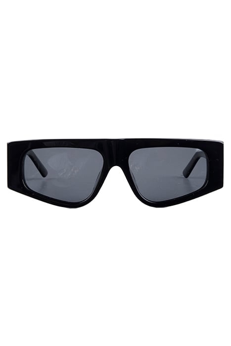 ANGLED ACETATE SUNGLASSES BLACK 2