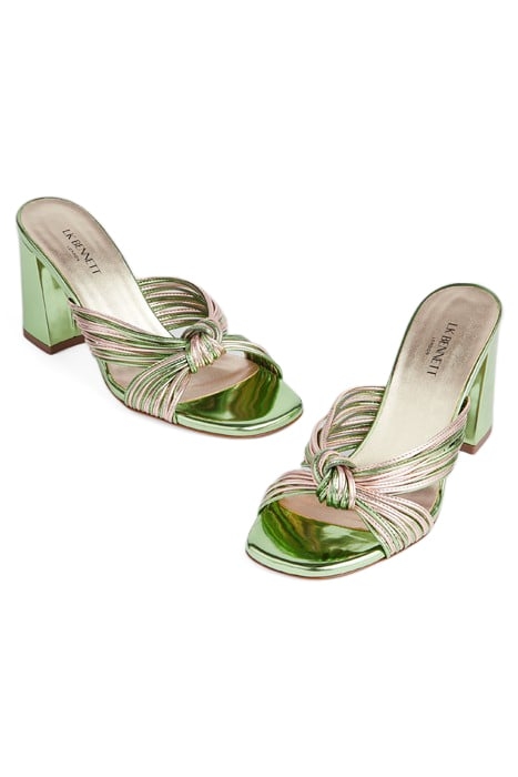 COLETTA MULTISTRAP MULE EMERALD 4
