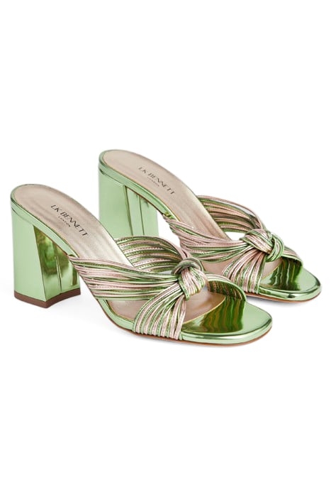 COLETTA MULTISTRAP MULE EMERALD 3