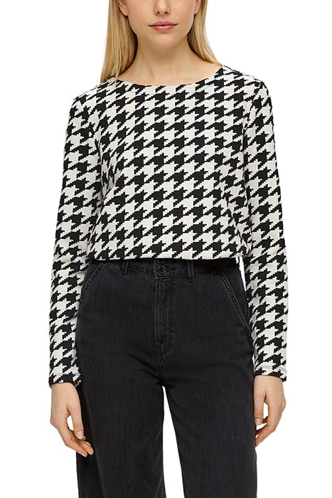 S.OLIVER SWEATSHIRTS GREY/BLACK 1