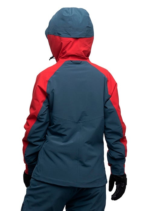 OPPDAL INSULATED W JACKET ORION BLUE/RED 2