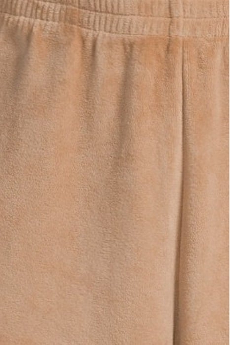 VELOUR TRACKPANTS ALMOND 5