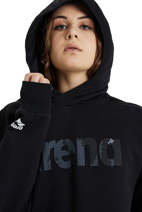 HOODED SWEAT LOGO BLACK 8