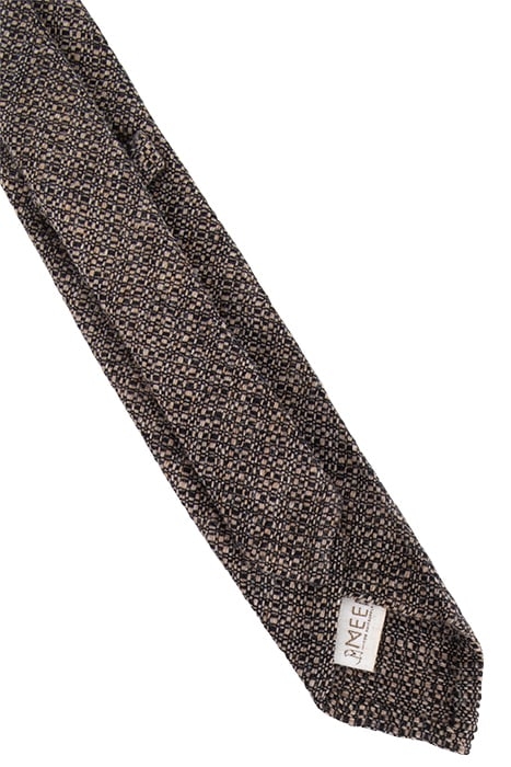 TIE-PLAIN-BEIGE BROWN 3