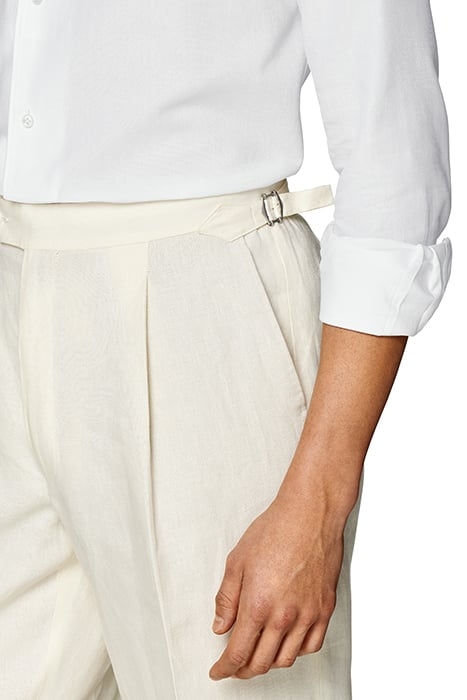 WHITE ONE PIECE COLLAR EXTRA SLIM FIT SHIRT WHITE 7