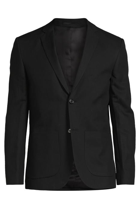 M. RICK LINEN BLAZER BLACK 3