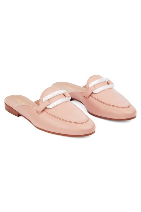 EVELYN BACKLESS MULE PINK 2