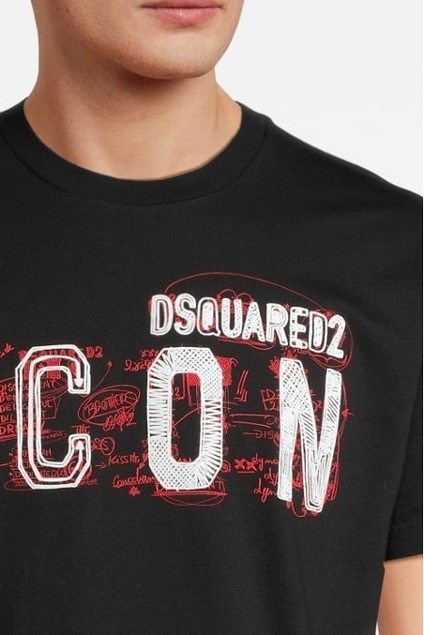 T-SHIRT ICON BLACK 4