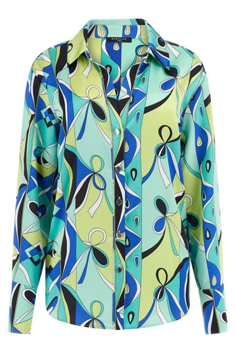 LISA SHIRT POPELINE GREEN BUTTON-DOWN SLIPKNOT 4