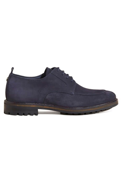 DERBY SUEDE LACE UP SHOE DARK NAVY 1