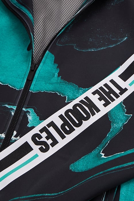 SWEAT MARBLE BLACK / GREEN 2