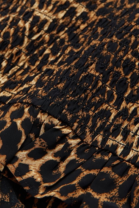 ROBE SMOCK STRIPY LEO LEOPARD 7