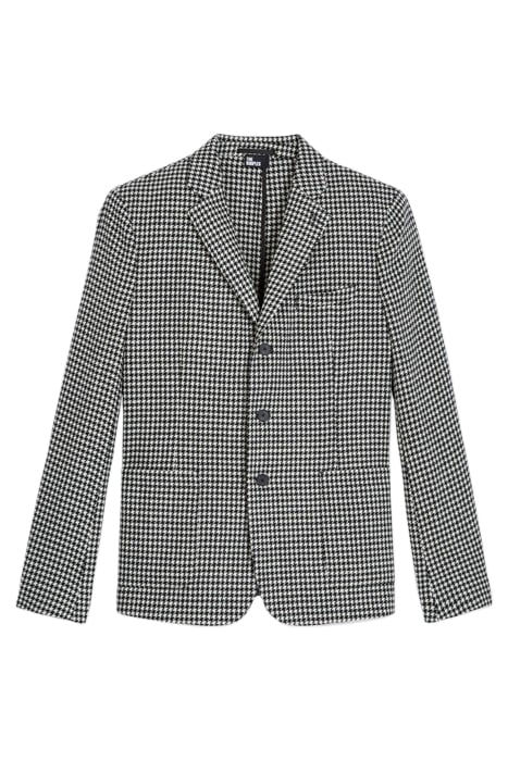 VESTE SEULE MOTIF PIED DE POULE BLACK WHITE 3