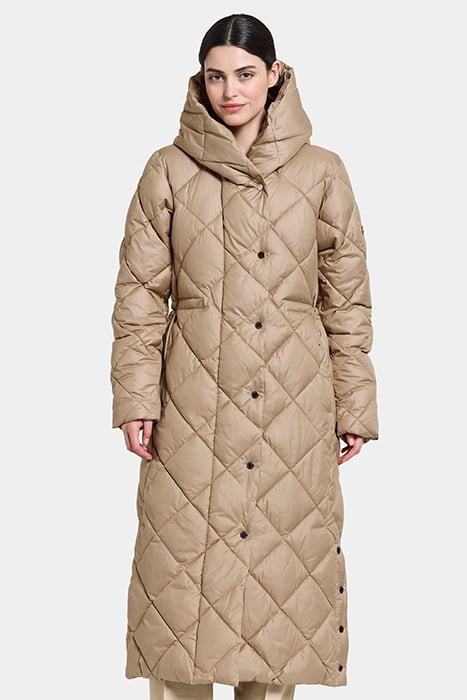 SAGA WNS COAT L BEIGE 1