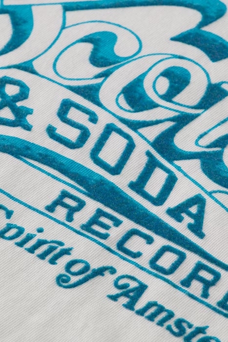 BOYS COTTON IN CONVERSION LONG-SLEEVED ARTWORK T-SHIRT OFF W 3