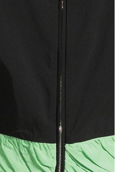 TAFFETA MIX BLOUSE BLACK 5