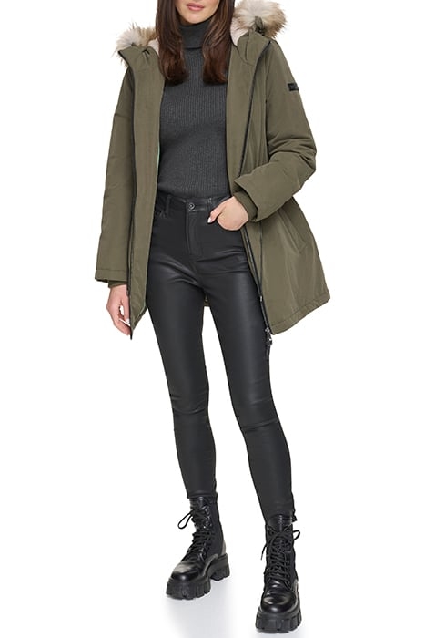 ZIPFRT LONG PUFFER LODEN 3