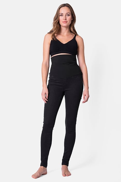 POST-MATERNITY JEANS BLACK 2