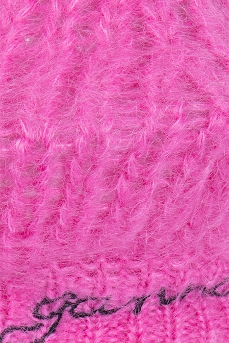MOHAIR BERET PHLOX PINK 3