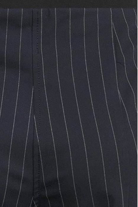 STRETCH STRIPE CROPPED PANTS SKY CAPTAIN 5