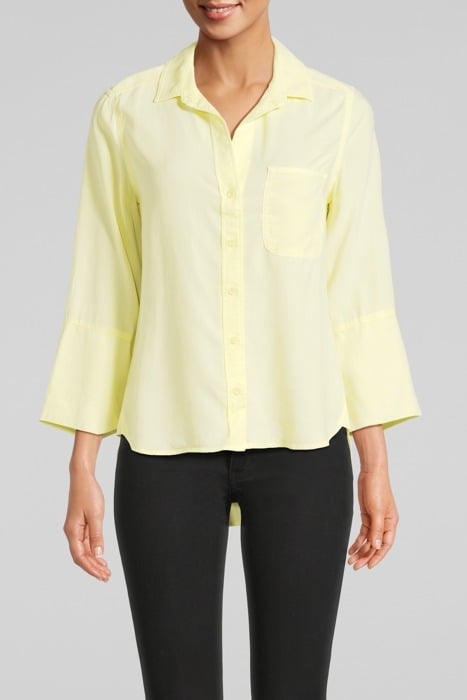 SHIRT TAIL BUTTON DOWN SOFT SUN 1