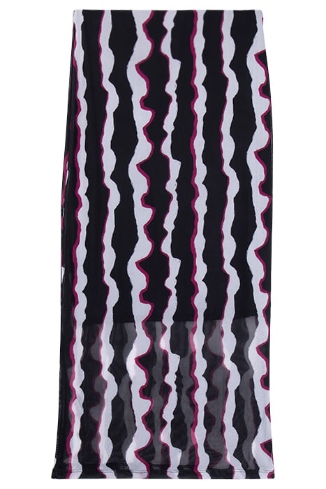 S.OLIVER SKIRT-LONG GREY/BLACK 2