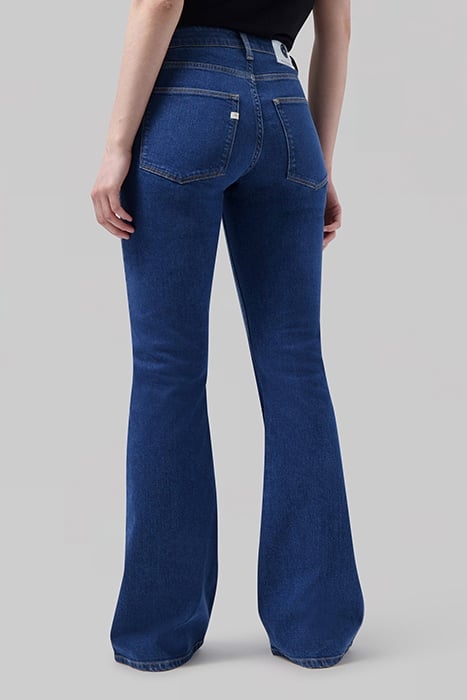 FIONA FLARED - STONE INDIGO 2
