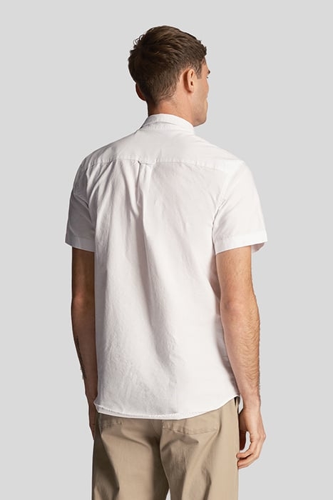 SHORT SLEEVE OXFORD SHIRT WHITE 2