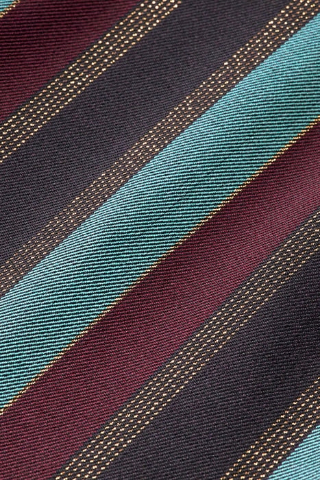 VIOLET - GLITTER STRIPE HIGH RISE FLARE PANT HERITAGE LUREX 8