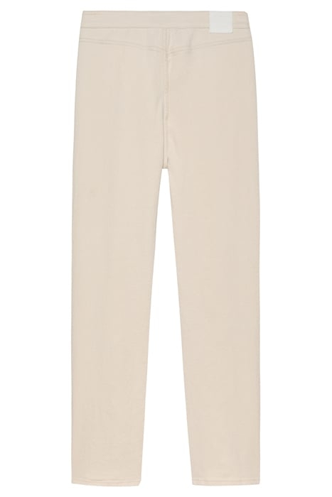 LACED SLIM FIT JEANS ECRU 2