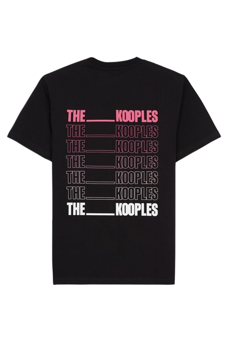 T-SHIRT MC LOGO DEGRADE BLACK 2