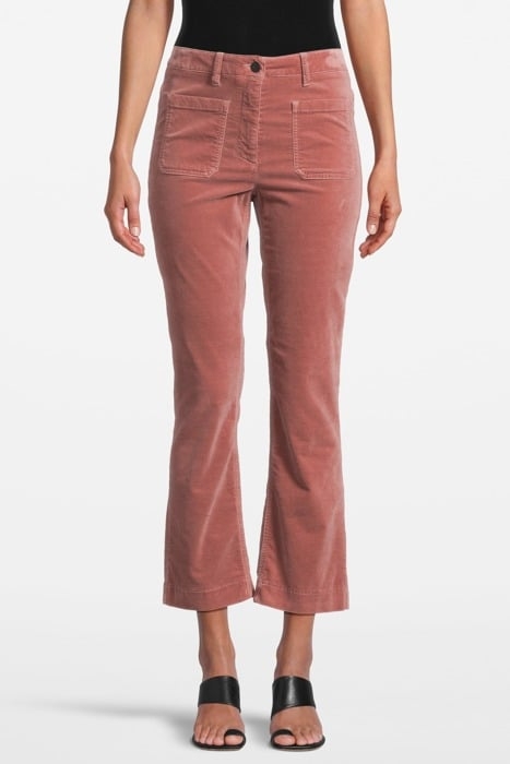 BABYFLARE VELVET DENIM SMOKY ROSEWOOD 1