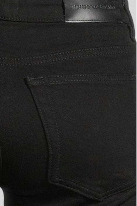 PANTALON DENIM AVEC DETAILS CLOUS BLACK 5