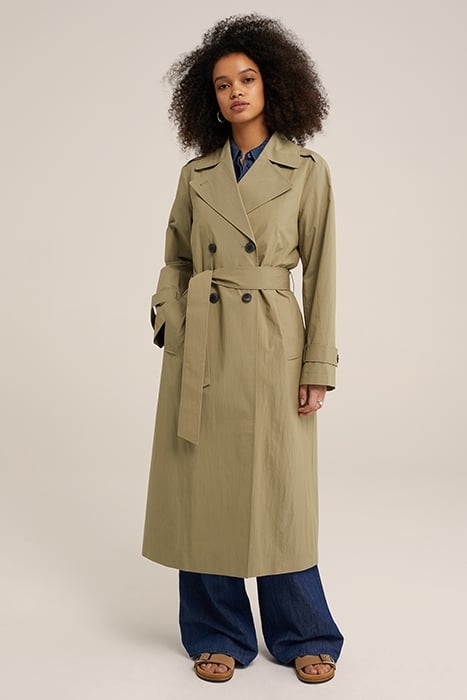 TRENCHCOAT MOSS GREEN 1