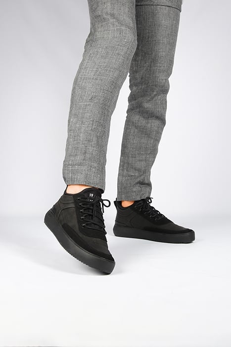 BLACKSTONE - IVAR AG118 BLACK - SNEAKER (MID) BLACK 5