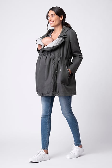 MATERNITY UTILITY JACKET KHAKI 5