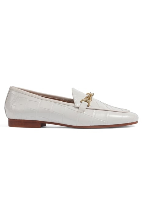 FL ADAYLNN TRIM LOAFER WHITE 1