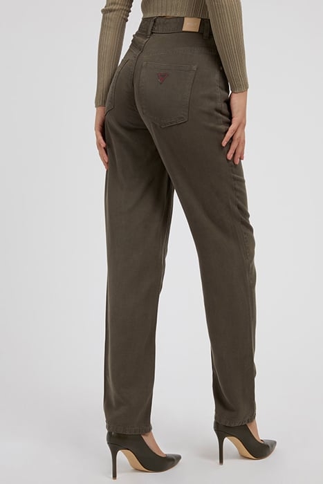 GUESS ECO MOM JEAN ASPHALT GREEN 2