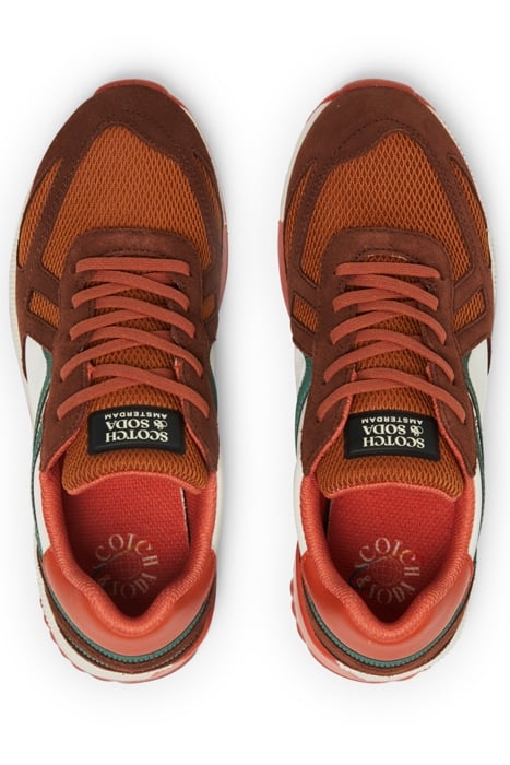 BOYS VIVEXIO SNEAKER BROWN MULTI 3