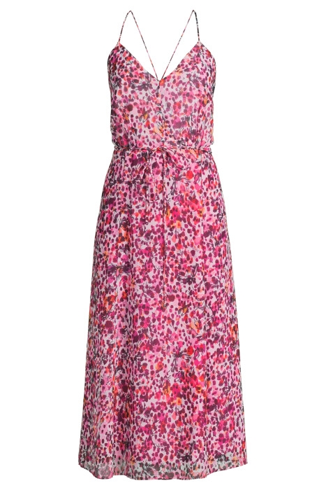 PENNY STRAPPY DRESS PINK PRINT - OUTLET PRICE 3