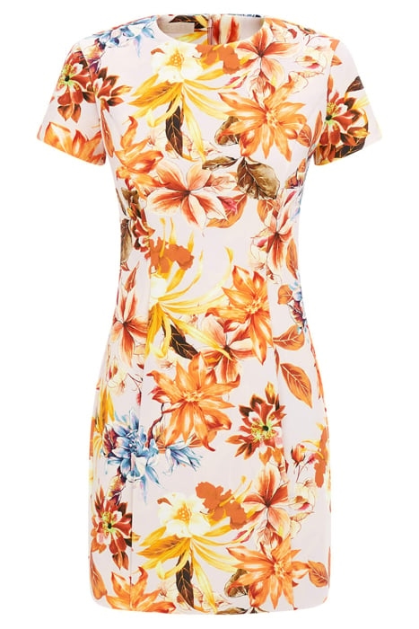 GUESS ECO RIDA DRESS SUNSET GARDEN 4