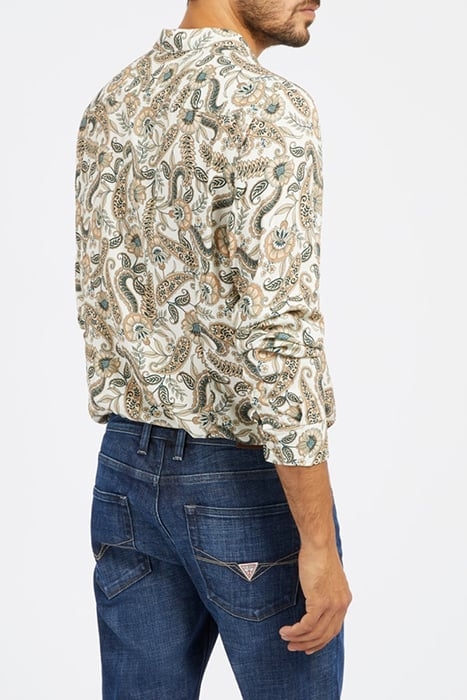 GUESS ECO LS ECO RAYON PAISLEY PAISLEY FLORAL 2