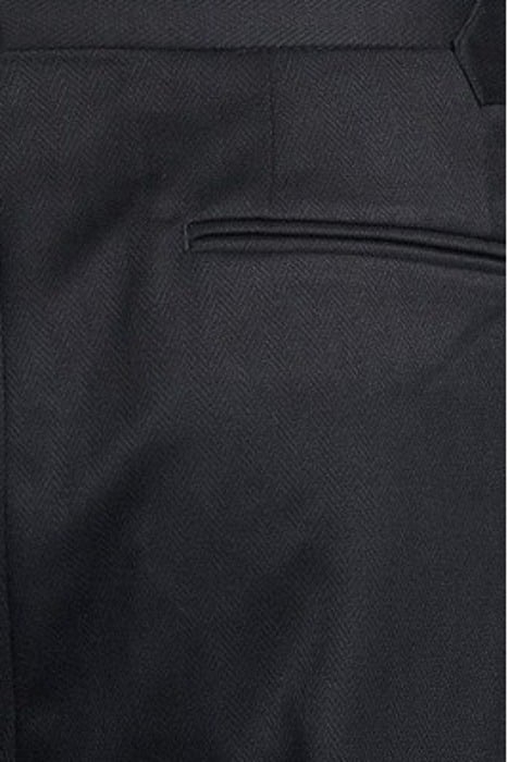 HARVEY WAIST BUCKLE TROUSERS PALE NAVY - OUTLET PRICE 5