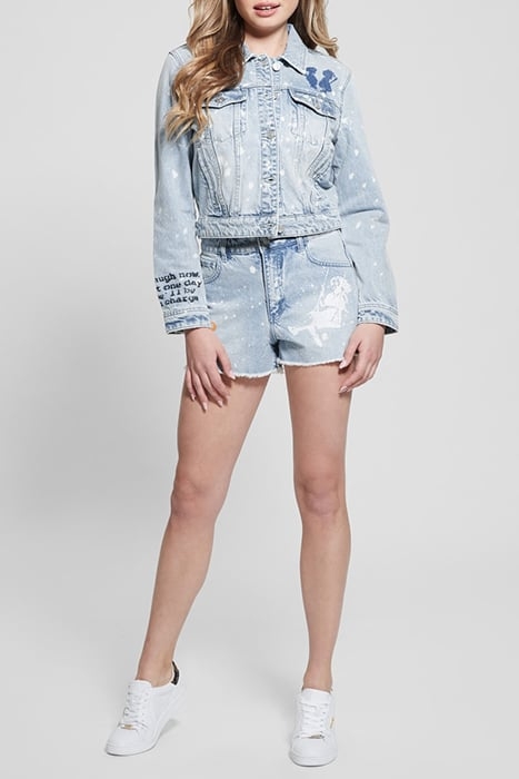 GUESS ECO MOM SHORT ARTIST SPLASH 6