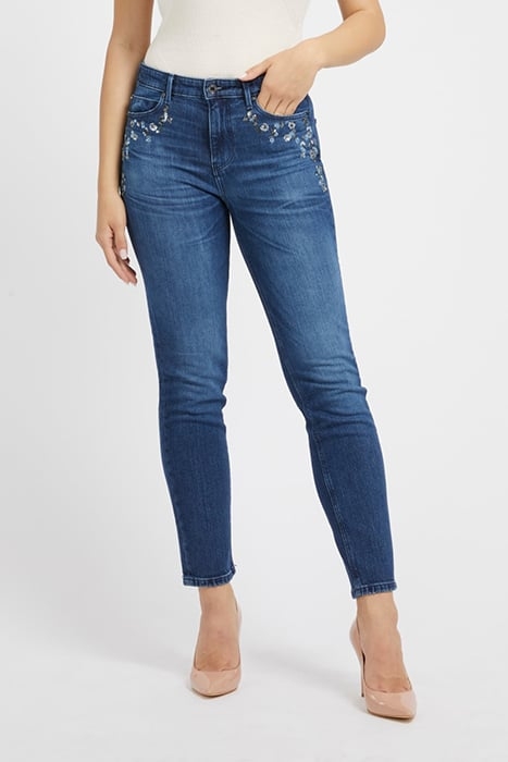 GUESS ECO 1981 SKINNY STRONG FLOWER 1
