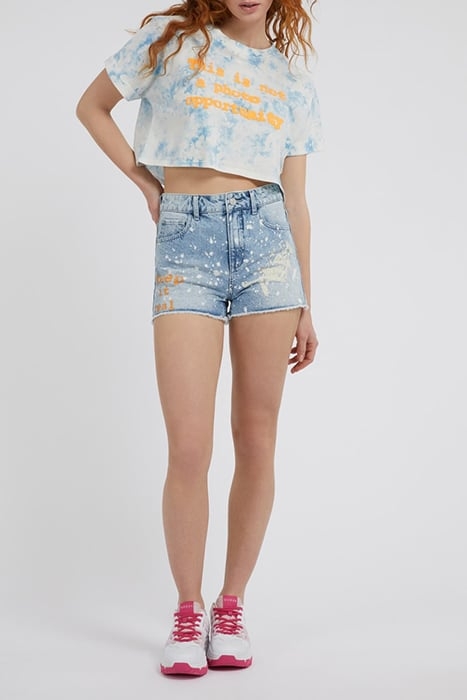 GUESS ECO MOM SHORT ARTIST SPLASH 3
