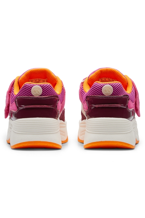 GIRLS CELESTIA VELCRO SNEAKER BORDO MULTI 4